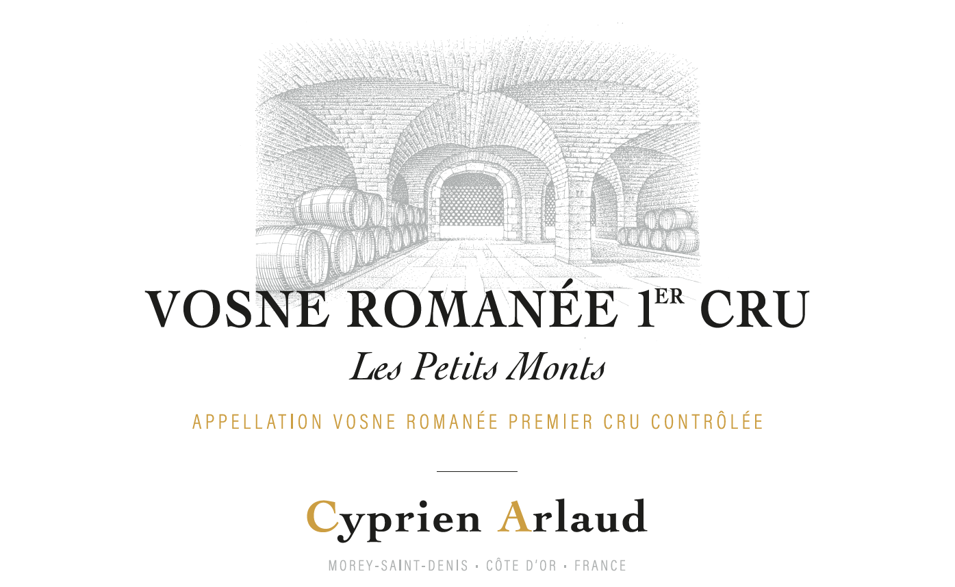Vosne-Romanee 1er "Les Petit Monts", Cyprien Arlaud 2019