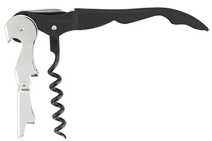 Premium Wine Bottle Opener with Double Lever and Foil Cutter