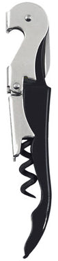 Premium Wine Bottle Opener with Double Lever and Foil Cutter