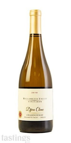 Willamette Valley Vineyards Chardonnay Dijon Clone 2018