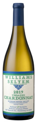 Williams Selyem Chardonnay Unoaked 2019