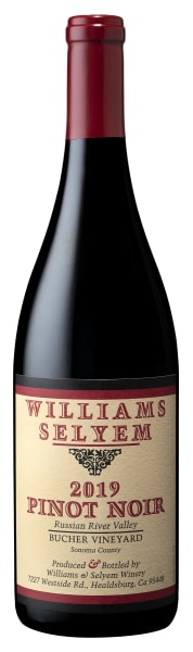 Williams Selyem Pinot Noir Bucher Vineyard 2019