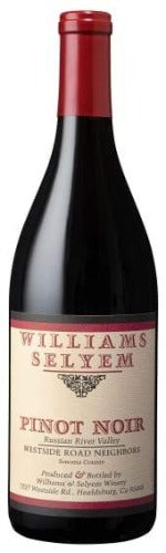 Williams Selyem Pinot Noir Westside Road Neighbors 2019
