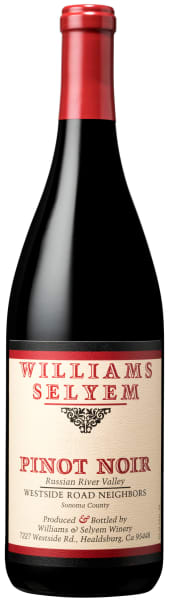 Williams Selyem Pinot Noir Westside Road Neighbors 2017