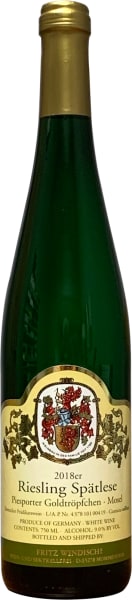 Windisch Riesling Spatlese Piesporter Goldtropfchen 2018