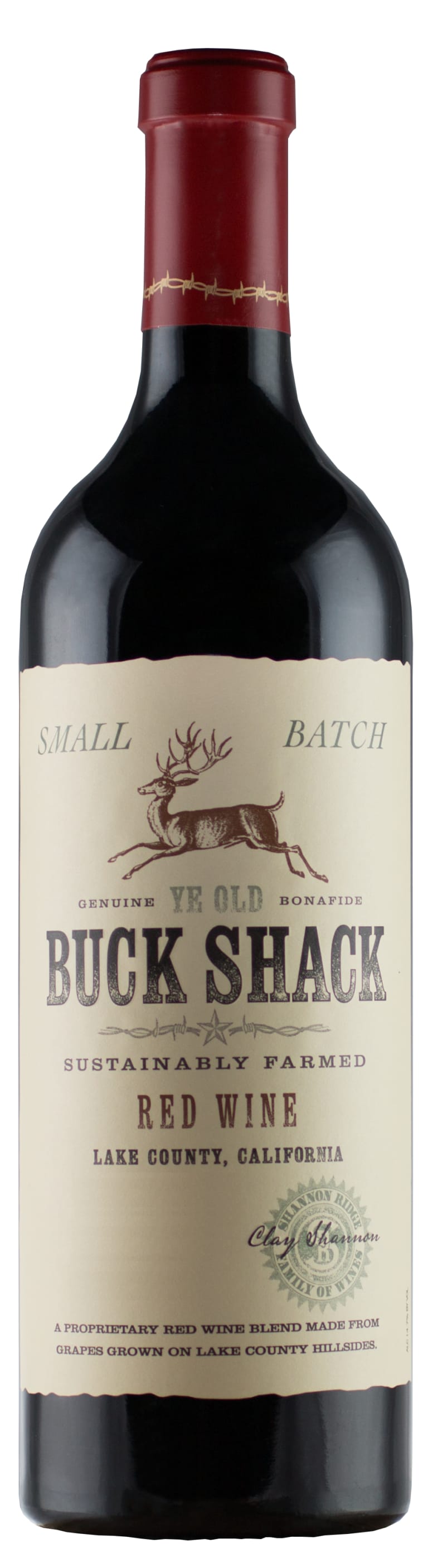 Buck Shack Red Wine 2019