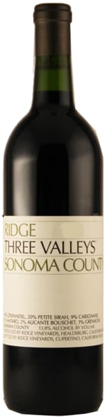 Ridge Vineyards Three Valleys 2018