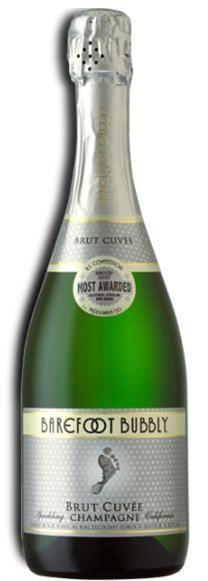 Barefoot Bubbly Brut Cuvee Champagne