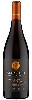 Benziger Family Winery Pinot Noir Reserve Organic 2016
