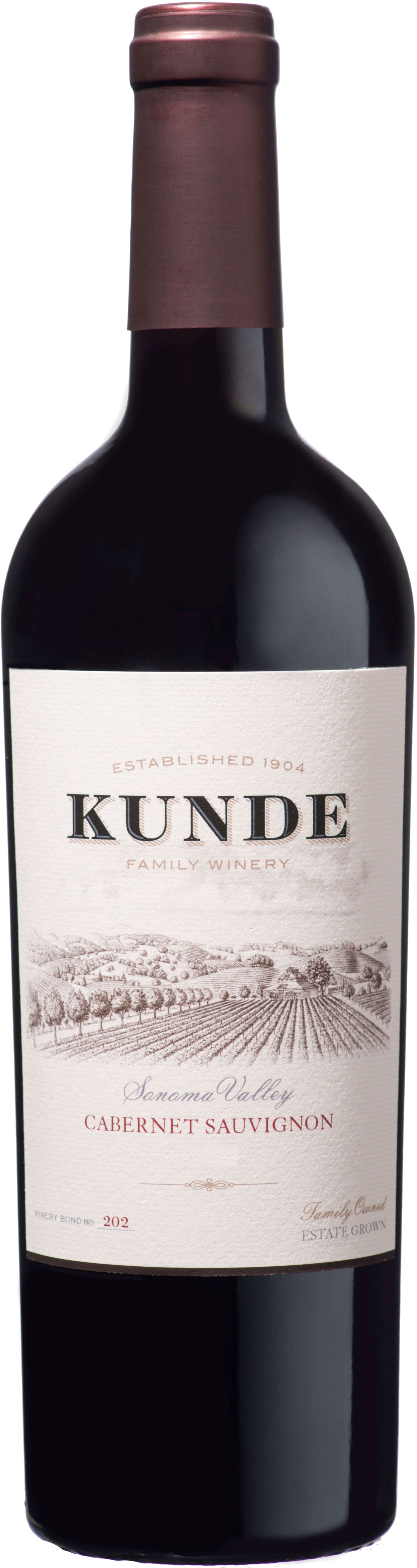 Kunde Cabernet Sauvignon Sonoma County 2018
