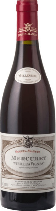 SEGUIN MANUEL DOMAINE MERCUREY ROUGE VIEILLES VIGNES