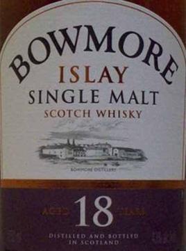 Bowmore Scotch Single Malt 18 Year