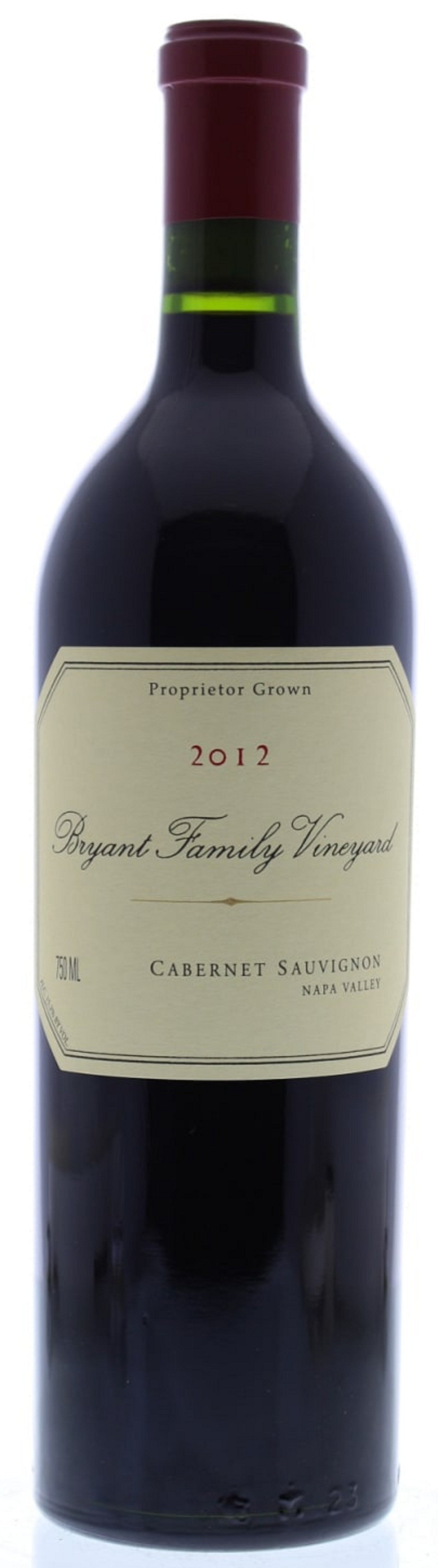 Bryant Family Vineyard Cabernet Sauvignon 2012
