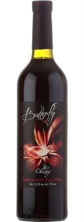 Butterfly Red Semi-Sweet-Wine Chateau
