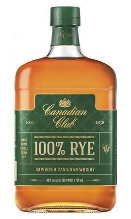 Canadian Club Rye 100%-Wine Chateau