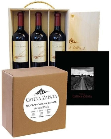 Nicolas Catena Zapata Special Selection Vertical Pack Mendoza (Set of 3 Vintages  2009, 2010 and 2011)