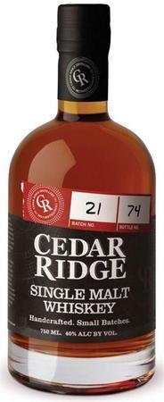 Cedar Ridge Whiskey Single Malt-Wine Chateau