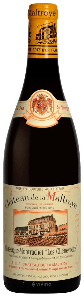 Chateau de la Maltroye Chassagne-Montrachet Les Chenevottes 2017