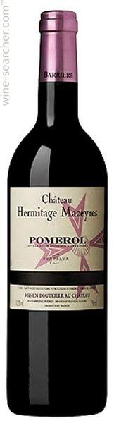 Chateau Hermitage Mazeyres Pomerol 2014
