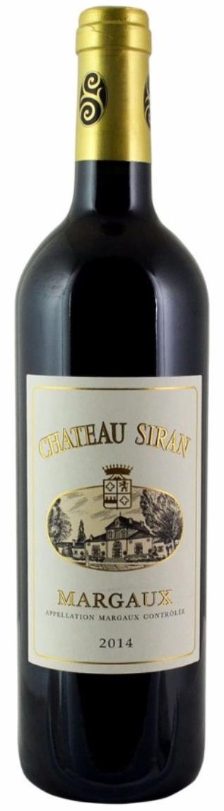 Chateau Siran Margaux 2014