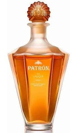 Patron Tequila Extra Anejo En Lalique Serie II