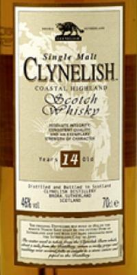 Clynelish Scotch Single Malt 14 Year