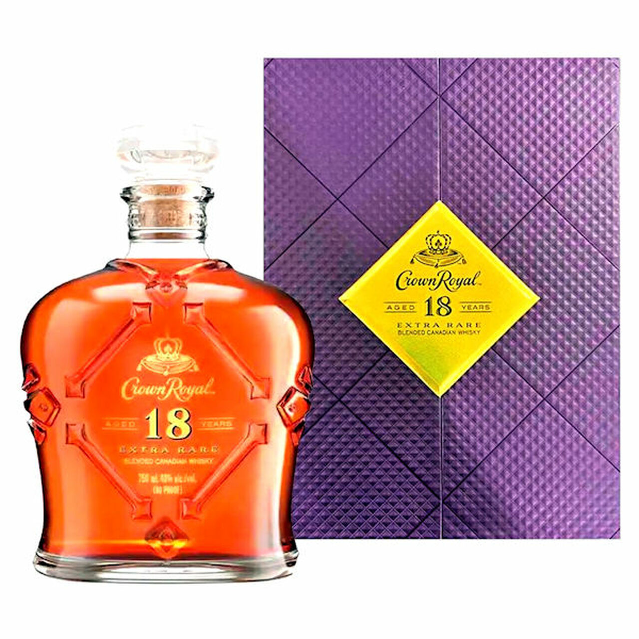 Crown Royal 18 Year Old Extra Rare Canadian Whisky
