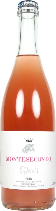 Montesecondo Silvio Messana VDT Frizzante "Ghazii"  (Rosé) 2021