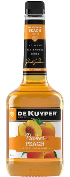DEKUYPER SCHNAPPS SOUR PEACH PUCKER