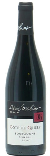 Alain Mathias Bourgogne Epineuil Cote de Grisey 2016