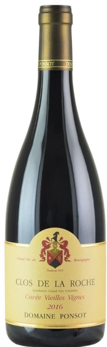 Domaine Ponsot Clos de la Roche Cuvee Vieilles Vignes 2016