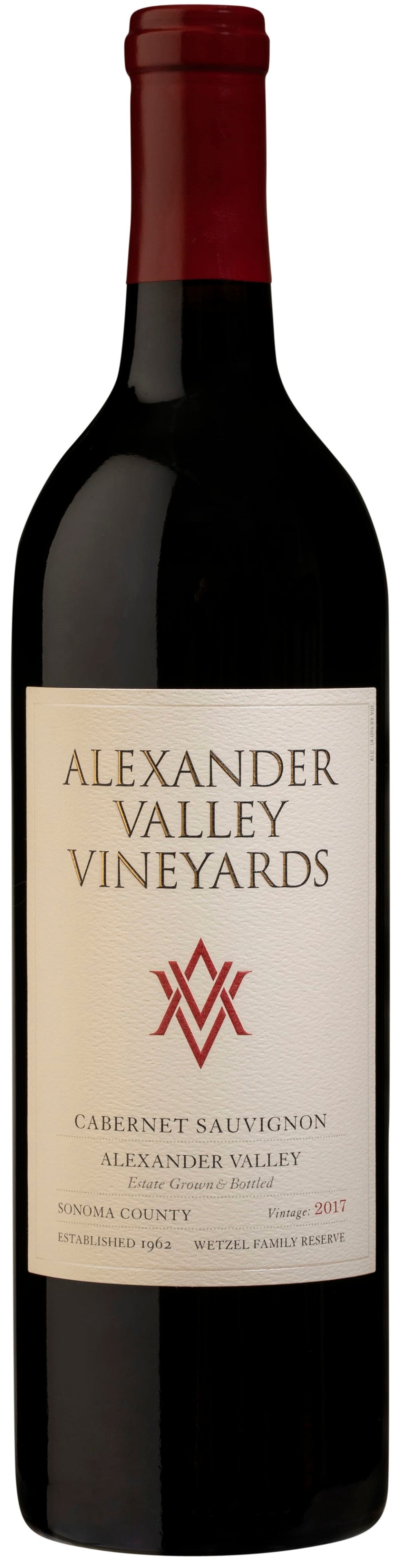 Alexander Valley Vineyards Cabernet Sauvignon Organic 2017