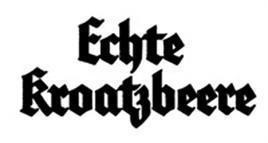 Echte Kroatzbeere Liqueur Blackberry-Wine Chateau