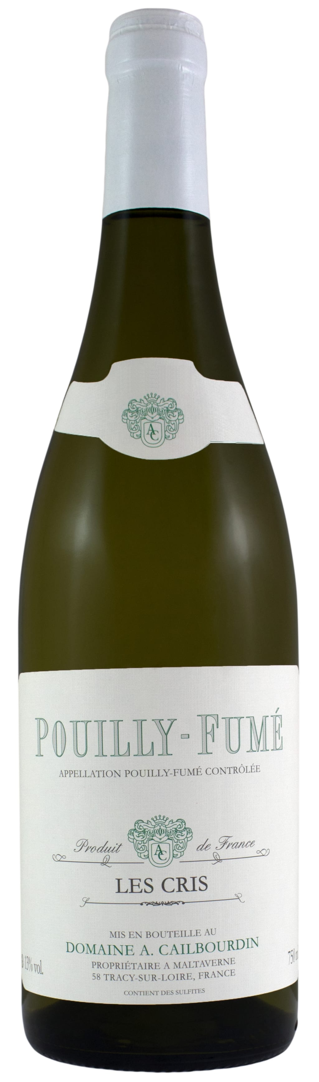 Pouilly-Fume "Les Cris", Cailbourdin 2020