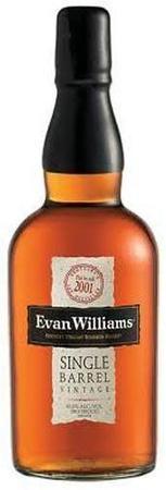 Evan Williams Bourbon Single Barrel Vintage