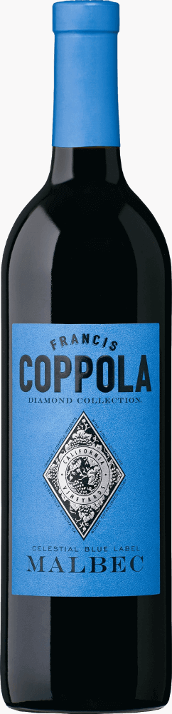 Francis Ford Coppola Diamond Collection Malbec Celestial Blue Label 2017