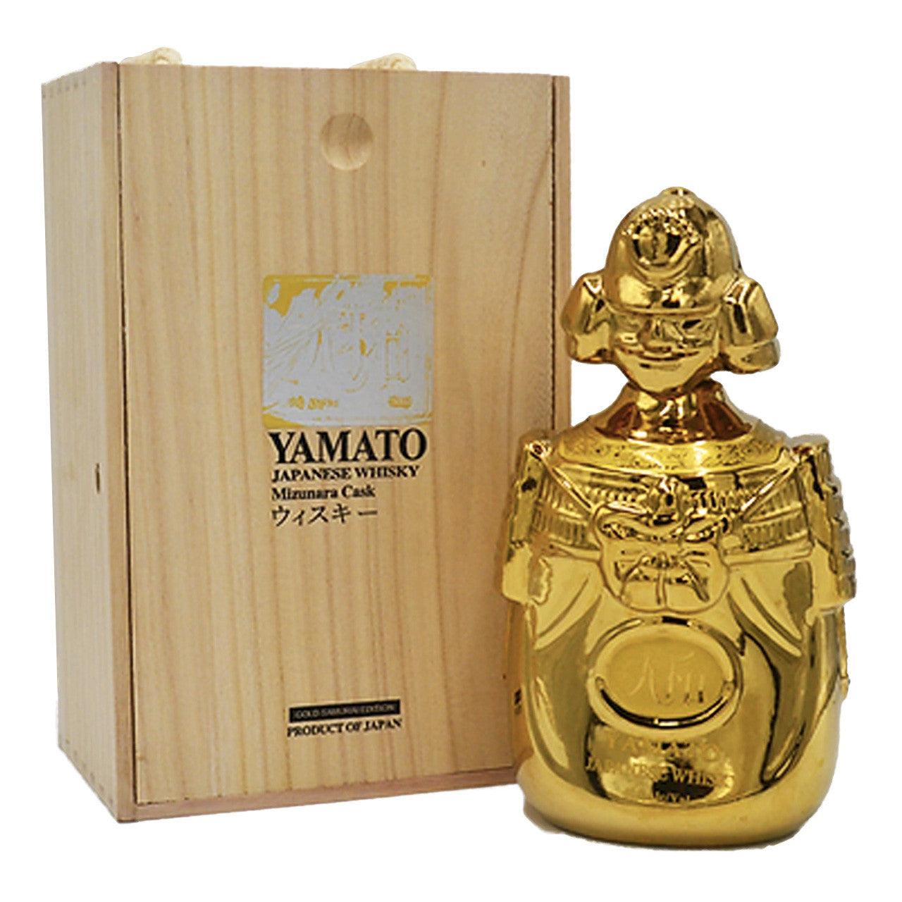Yamato Gold Samurai Edition Japanese Whisky Mizunara Cask