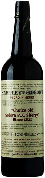 Hartley & Gibson's Sherry Solera P.X.