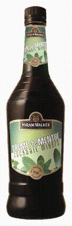 Hiram Walker Liqueur Creme de Menthe Green