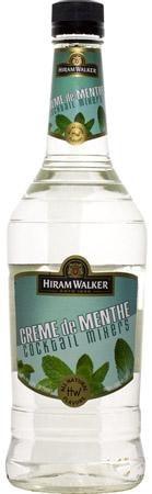 Hiram Walker Liqueur Creme de Menthe White-Wine Chateau