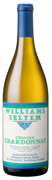 Williams Selyem Chardonnay Unoaked 2020