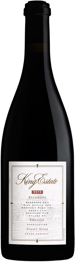King Estate Pinot Noir Backbone 2014