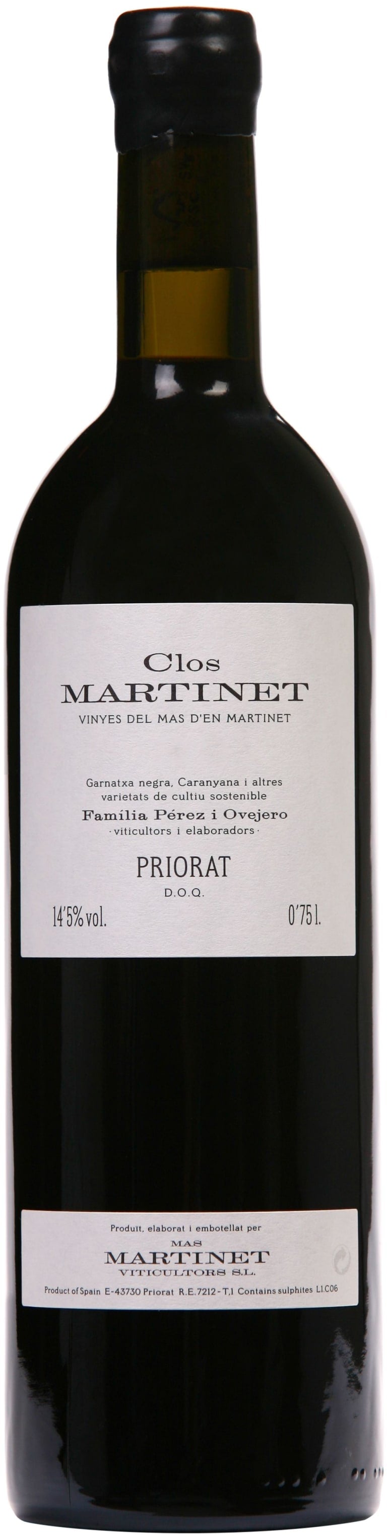 Mas Martinet Clos Martinet Priorat Tinto 2019