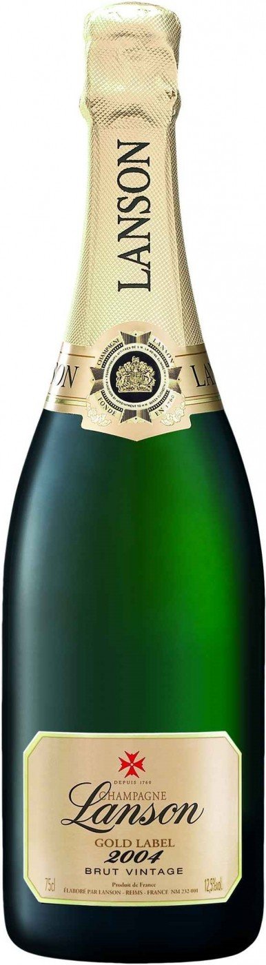 Lanson Champagne Brut Gold Label 2004