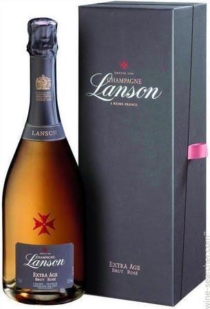 Lanson Champagne Brut Rose Extra Age-Wine Chateau