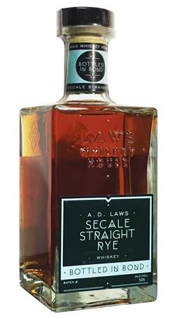 A.D. Laws Rye Bottled In Bond Secale