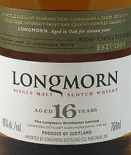Longmorn Scotch Single Malt 16 Year-Wine Chateau