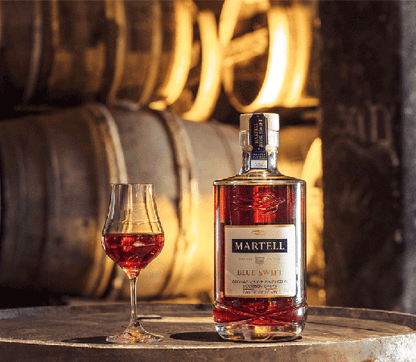 Martell Cognac VSOP Blue Swift Finished In Bourbon Casks-Wine Chateau