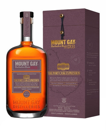 Mount Gay Master Blender Selection – The Port Cask Expression