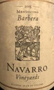 Navarro 14 Barbera